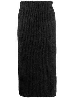 Fendi юбка-карандаш с завышенной талией