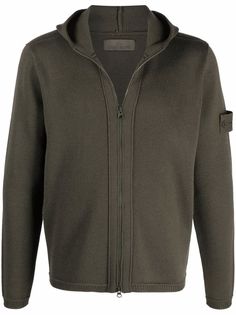 Stone Island худи с нашивкой-логотипом