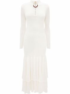 JW Anderson платье с расклешенным подолом
