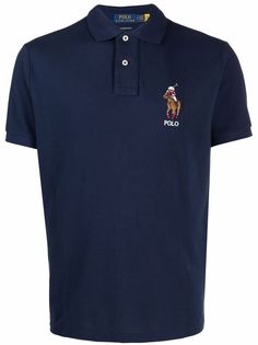 Polo Ralph Lauren рубашка поло с вышитым логотипом