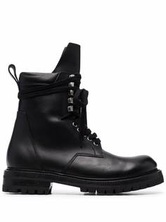 Rick Owens ботинки в стиле милитари