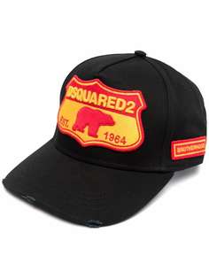 Dsquared2 бейсболка с нашивкой-логотипом