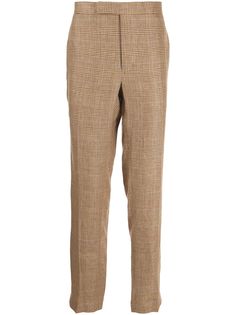 Polo Ralph Lauren клетчатые брюки строгого кроя