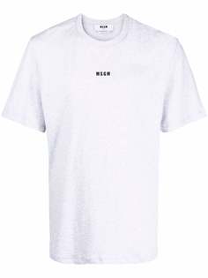 MSGM футболка с логотипом