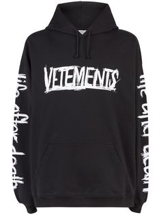 VETEMENTS худи с принтом World Tour