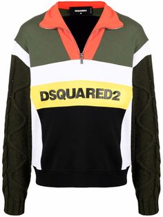 Dsquared2 джемпер на молнии с логотипом