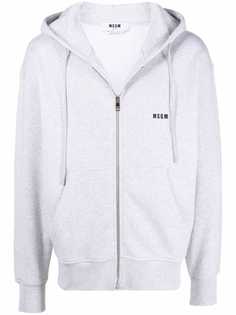 MSGM худи с кулиской и логотипом