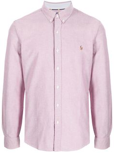 Polo Ralph Lauren рубашка с вышитым логотипом