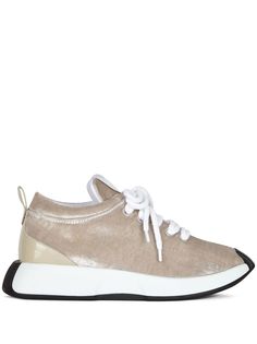 Giuseppe Zanotti бархатные кроссовки Ferox