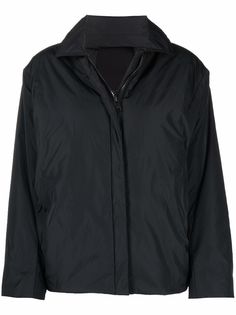 RED Valentino куртка со вставкой из тюля пуэн-деспри