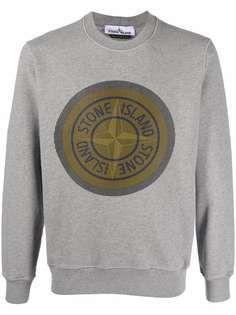 Stone Island толстовка с логотипом Compass