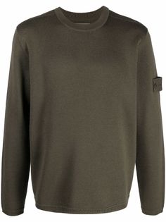 Stone Island джемпер с нашивкой-логотипом