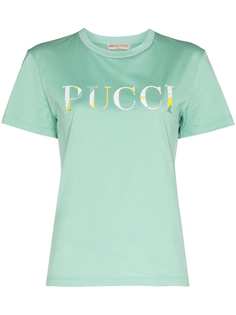 Emilio Pucci футболка с логотипом