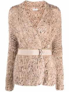 Brunello Cucinelli кардиган с пайетками