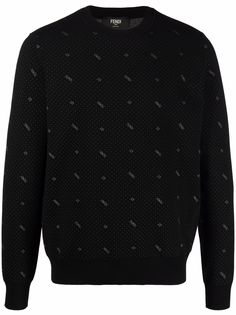 Fendi толстовка с вышивкой FF