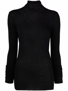 Rick Owens топ Lina с высоким воротником
