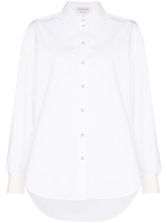 Alexander McQueen рубашка с объемными рукавами