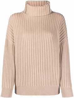 Brunello Cucinelli кашемировый джемпер с высоким воротником
