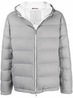 Brunello Cucinelli пуховик с капюшоном