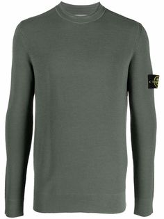 Stone Island джемпер с нашивкой-логотипом