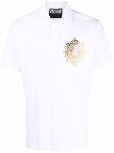 Versace Jeans Couture рубашка поло с логотипом