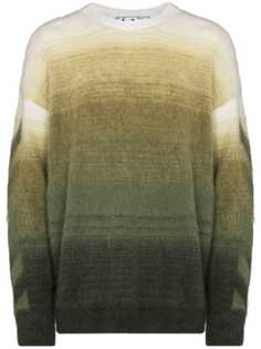 Off-White Diag brushed-knit jumper