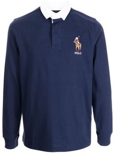 Polo Ralph Lauren рубашка поло с вышивкой