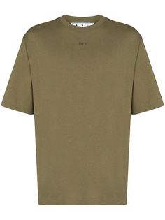 Off-White футболка с принтом Arrows