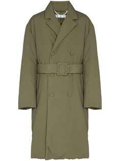 Off-White padded double-breasted coat