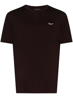 Ermenegildo Zegna футболка Essential с вышитым логотипом