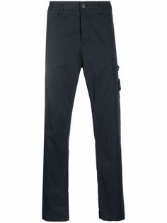 Stone Island брюки карго с нашивкой-логотипом