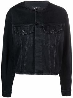 7 For All Mankind джинсовая куртка без воротника