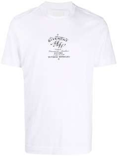 Givenchy футболка с принтом MMW