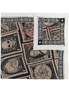 Zadig&Voltaire шарф Lotty Stamp