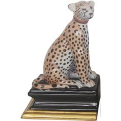 Подставка для книг Glasar леопард 13х10х19 см ГЛАСАР