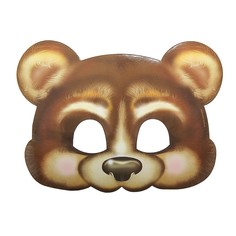 Маска Сима март мишка коричневый