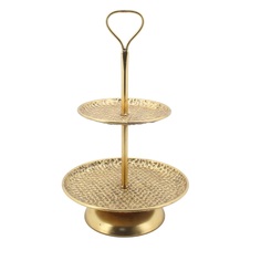 Этажерка металлическая Glasar 39x39x64см ГЛАСАР