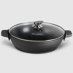 Сотейник с крышкой Kitchen star Diamante 32 см
