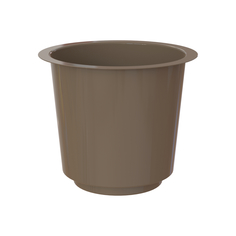 Вставка для кашпо Artevasi Santorini серо-коричневая 40х40х78 см