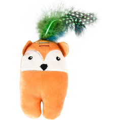 Игрушка для кошек Foxie Boho Лиса с кошачьей мятой YT110390