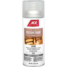 Лак аэрозольный Ace Polyurethane Clear Satin матовый 325 мл 17014 A.C.E.