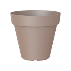Кашпо Artevasi Capri серо-коричневое 20х20х18,9 см