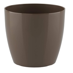 Кашпо Artevasi San Remo серо-коричневое 25х25х23 см