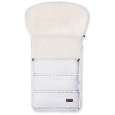 Конверт-мешок Nuovita Alpino Bianco меховой 85 см bianco/белый