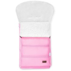 Конверт-мешок Nuovita Alpino Bianco меховой 85 см rosa/розовый