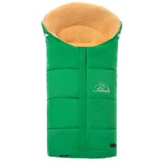 Конверт-мешок Nuovita Siberia Pesco меховой 90 см изумрудный