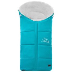 Конверт-мешок Nuovita Siberia Bianco меховой 90 см голубой