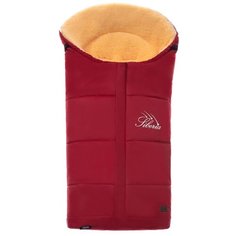 Конверт-мешок Nuovita Siberia Pesco меховой 90 см красный