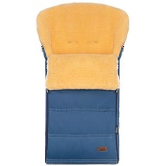 Конверт-мешок Nuovita Alpino Lux Pesco меховой 85 см темно-синий