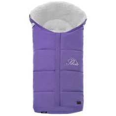 Конверт-мешок Nuovita Siberia Bianco меховой 90 см фиолетовый